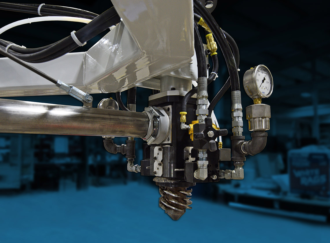 Low Pressure and Filler Fed Mixing Heads
