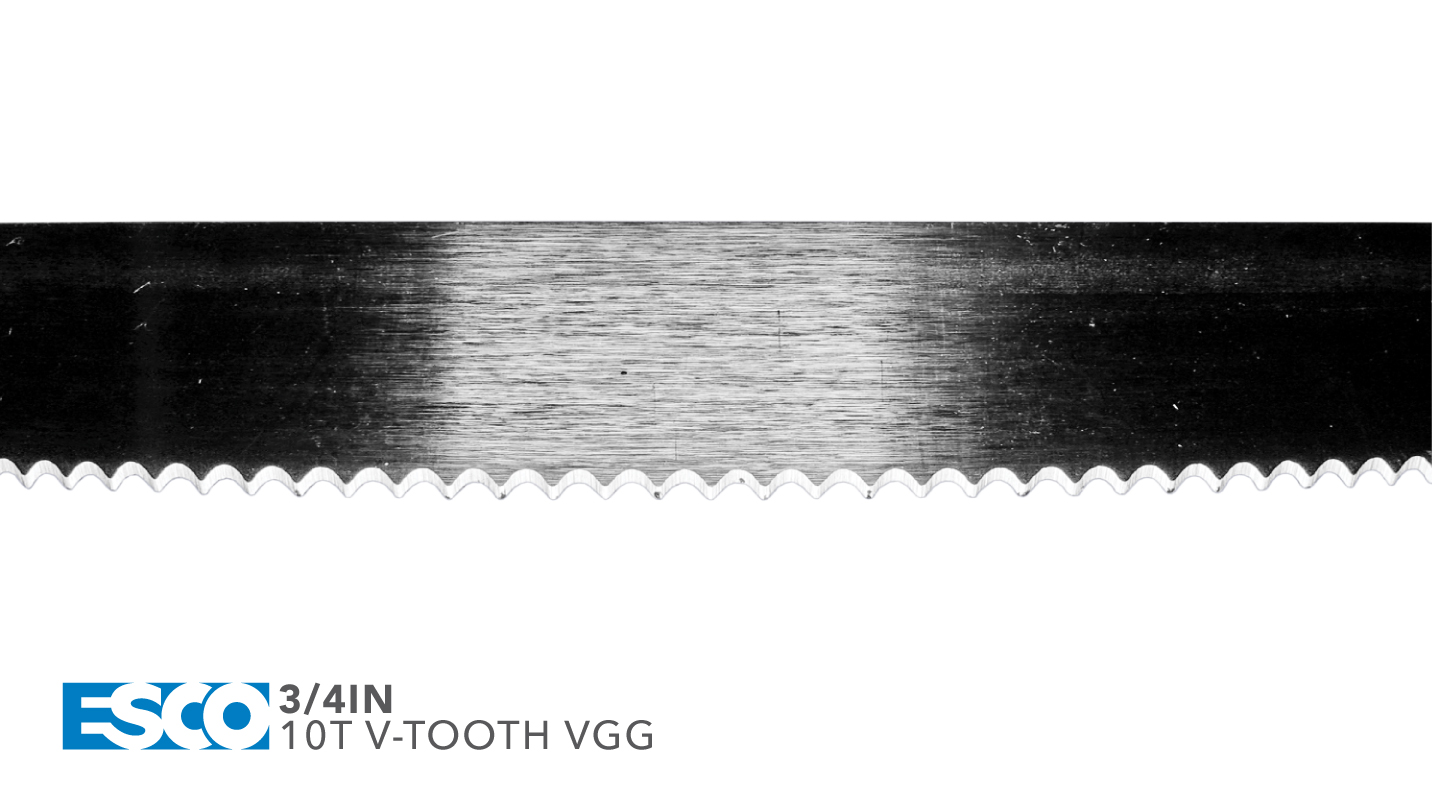 ESCO Foam Cutting Blades - 3/4IN - 10T V-Tooth VGG