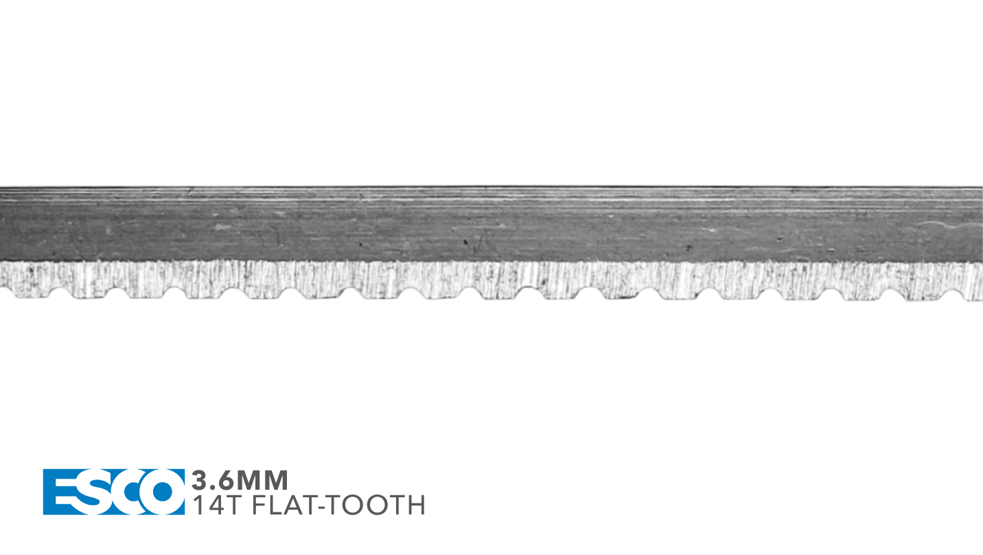 ESCO Foam Cutting Blades - 3.6MM - 14T Flat-Tooth