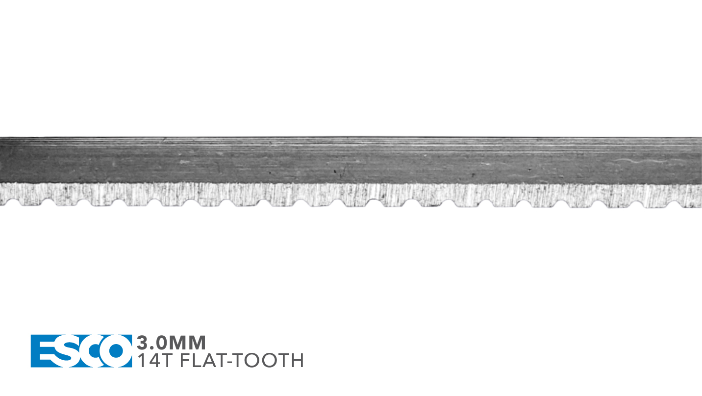 ESCO Foam Cutting Blades - 3MM - 14T Flat-Tooth